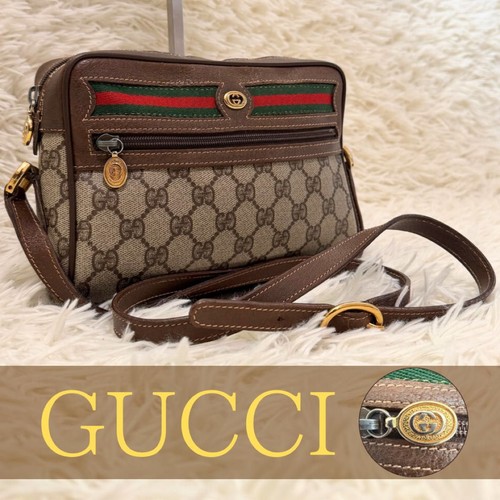 Borsa tracolla gucci marrone - a,