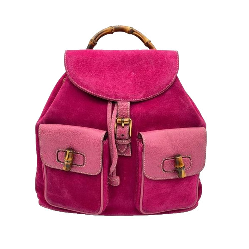 Gucci zaino vintage bambù
